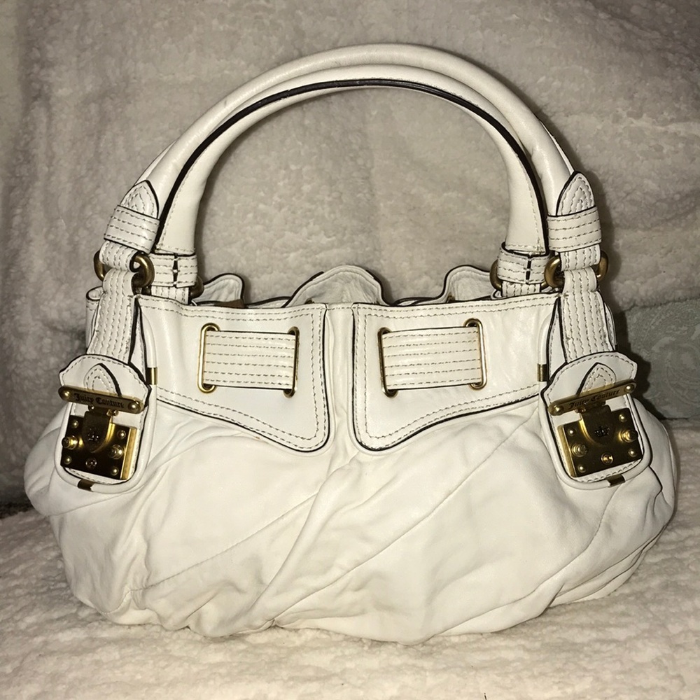 JUICY COUTURE LEATHER SHOULDER BAG